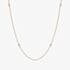 Nomination Bella Rose Gold Plated Pink Crystal Necklace 146643/040
