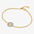 Michael Kors Gold Tone Cubic Zirconia Logo Bracelet MKJ8577931
