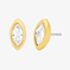 Michael Kors Yellow Gold Tone Plated Marquise Cut Cubic Zirconia Stud Earrings MKJ8677710