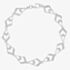 Lucy Quartermaine Silver Art Deco White Topaz Tie Bracelet ADB3