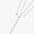Lucy Quartermaine Silver Tear Drop Long Pendant Necklace TDP3