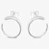 Lucy Quartermaine Silver Large Luna Stud Earrings LS2