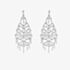Lucy Quartermaine Sterling Silver Element Web Dropper Earrings ELER6