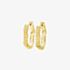 Lucy Quartermaine 18ct Gold Vermeil Hula Small Hoop Earrings HER2G