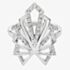 Lucy Quartermaine Silver Shard Fashion Ring ADR7L