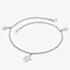 Lucy Quartermaine Silver Open Splash Charm Anklet SA2