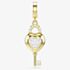 Swarovski Idyllia 18ct Gold Tone Plated Heart Key Charm 5742959