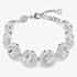 Swarovski Una Rhodium Plated White Crystal Bracelet 5735343