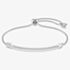 Swarovski Idyllia Rhodium Plated Silver Arrow Sliding Bracelet 5741523