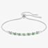 Swarovski Matrix Rhodium Plated Green Bracelet 5758987