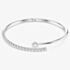 Swarovski Matrix Rhodium Plated Medium Bangle 5753571