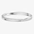 Swarovski Twist Cross Over White Crystal Bangle 5565210