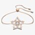 Swarovski Stella Rose Gold Tone Plated Crystal Star Bracelet 5617882