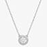Swarovski Ladies Constella Rhodium-Plated Halo Necklace 5636264