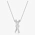 Swarovski Hyperbola Rhodium Plated Mixed Cuts Two Row Necklace 5689723
