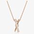 Swarovski Hyperbola Rhodium Plated Mixed Cuts Two Row Necklace 5689788
