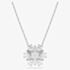 Swarovski Idyllia Rhodium Plated Crystal Snowflake Necklace 5691484