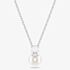Swarovski Matrix Rhodium Plated Crystal Pearl Necklace 5693897