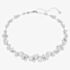 Swarovski Constella Rhodium Plated White Crystal Necklace 5722472
