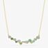 Swarovski Constella Gold Tone Plated Green & White Crystal Necklace 5732247