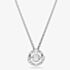 Swarovski Constella Rhodium Plated Dancing Stone Necklace 5738247