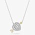 Swarovski Idyllia Mixed Metal Cupids Arrow Heart Necklace 5737291