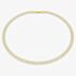Swarovski Una Angelic Gold Tone Plated White Crystal Necklace 5751560