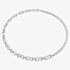 Swarovski Matrix Rhodium Plated Half Tennis Necklace 5747732