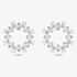 Swarovski Ladies Millenia Crystal Halo Stud Earrings 5601509