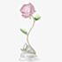 Swarovski Florere Rose Pink Flower Ornament 5666973