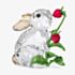 Swarovski Idyllia Rabbit And Raspberries Figurine 5702437