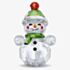 Swarovski Holiday Cheers Rocking Snowman Figurine 5735125