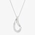 Swarovski Classica Sterling Silver Twisted Teardrop Pendant 5740344