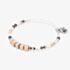 ALEX AND ANI Crown Beaded Bangle A16EB149SS