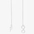 ALEX AND ANI Sterling Silver Glasses Lariat Necklace AS18HP37S