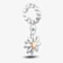 Rosa Lea Flower Dangle Charm AM-2THB029807