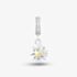 Rosa Lea Daisy Flower Dangle Charm AM-2THB028906