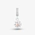 Rosa Lea Daisy Flower Rose Dangle Charm AM-2THB028907