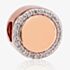 Rosa Lea Round Charm AM-2THB011706