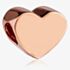 Rosa Lea Rounded Edge Plain Heart Charm AM-2THB001706