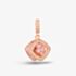Rosa Lea 2 Square Dangle Charm AM-THB032206