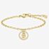 BOSS Double B Divine Gold Tone Bracelet 1580807