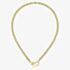 BOSS Gold Plated Magnetic Monogrammed Heart Necklace 1580417
