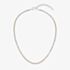 BOSS Kaspr Silver Tone Champagne Crystal Necklace 1580630