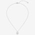 BOSS Double B Divine Silver Tone Pendant Necklace 1580836