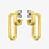 BOSS Hailey Pale Gold Plated Earrings 1580325