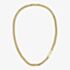 BOSS Kassy Gold Tone 8mm Logo Chain Necklace 1580770