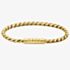 BOSS Mens Doran Gold Logo Clasp Bracelet 1580696