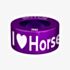 Notch Animals I Heart Horses Purple Charm 00027-PU
