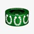 Notch Animals Horse Shoe Green Charm 00030-GR